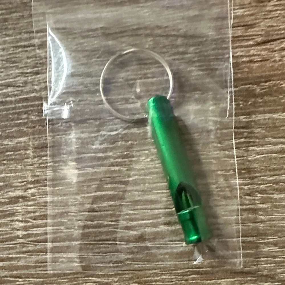 Whistles Emerald Green Keychain Stylus New